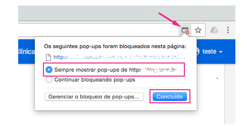 Como liberar pop-ups no navegador